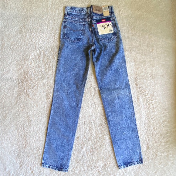 ☆ Deadstock Vintage Rare Acid Wash Levi’s 506 ☆ - Picture 2 of 4